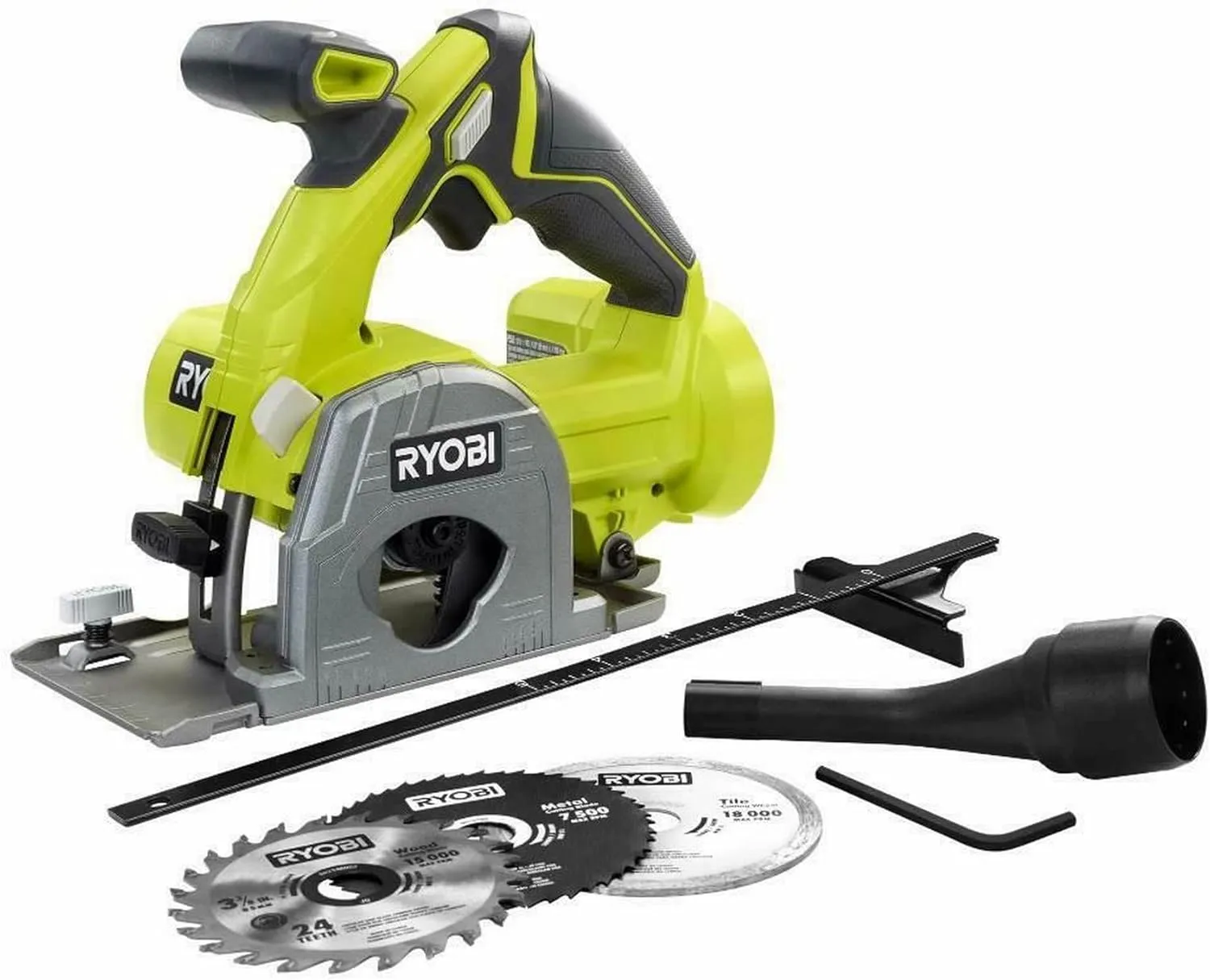 RYOBI ONE  18V Cordless 3-3/8 in. Multi-Material Plunge Saw (Tool Only)