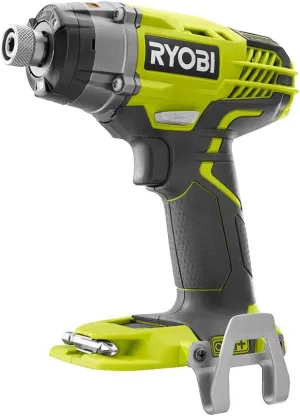 Ryobi P237 18V One  Lithium Ion Cordless Multi Speed 1-1/4 Inch Keyless Chuck Impact Driver w/ Belt Clip and LED (Battery Not Included / Power Tool Only)