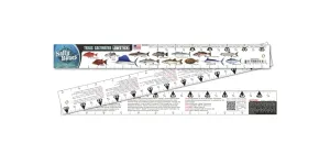 Salty Bones Texas Saltwater Lawstick - 36" Folding Fishing Ruler - Made in The USA - Newest Version