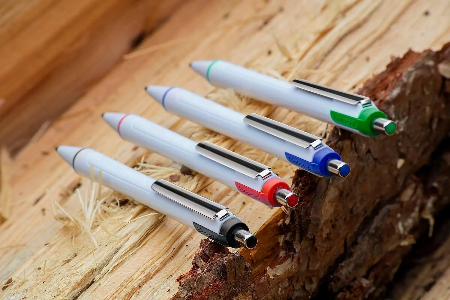 Schneider Slider Xite XB (Extra Broad) Ballpoint Pen, Refillable   Retractable, 1.4 mm, White Barrel w/Blue Accents, Black Ink, Box of 10 Pens (133201)