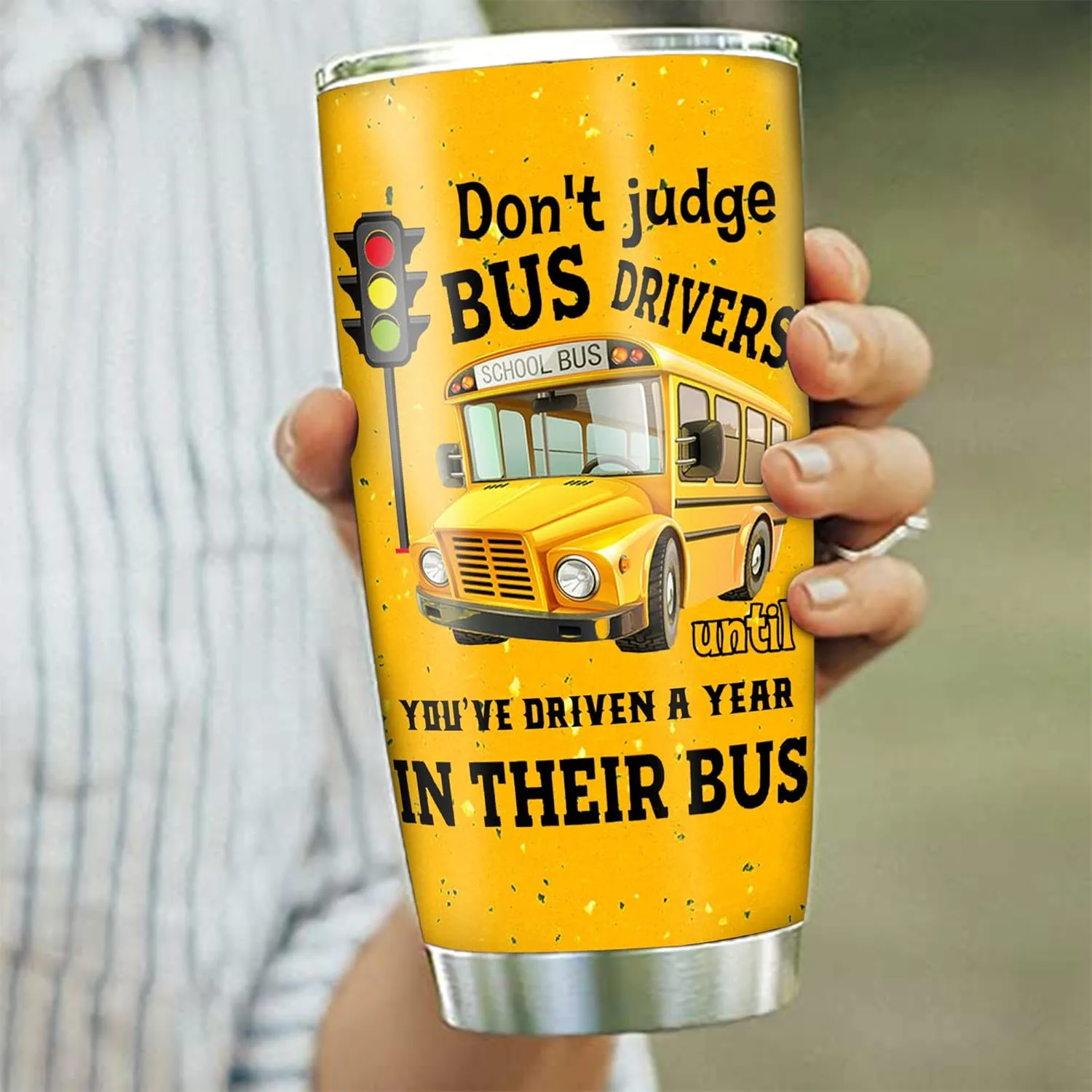 School Bus Driver Gifts, Bus Driver Gifts, 20 Oz School Bus Driver Tumbler, School Bus Cups, Back to School Bus Driver Thank You Appreciation Gifts, Bus Driver Birthday Retirement Christmas Gifts Mug
