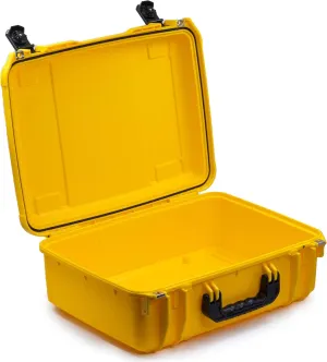 Seahorse 720 Heavy Duty Protective Dry Box Case Without Foam - TSA Approved/Mil Spec / IP67 Waterproof/USA Made for Cameras, Firearms, Motorcycles, Laptops, Consoles, VR, Drones