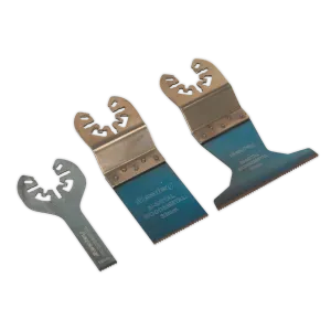 Sealey Multi-Tool Universal Cutting Blade Set 3pc