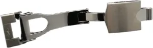 SERDAS 18mm Frosted Matte Matt Deployment Clasp For Tudor Blackbay Chrono Watchband Strap Metal Accessory