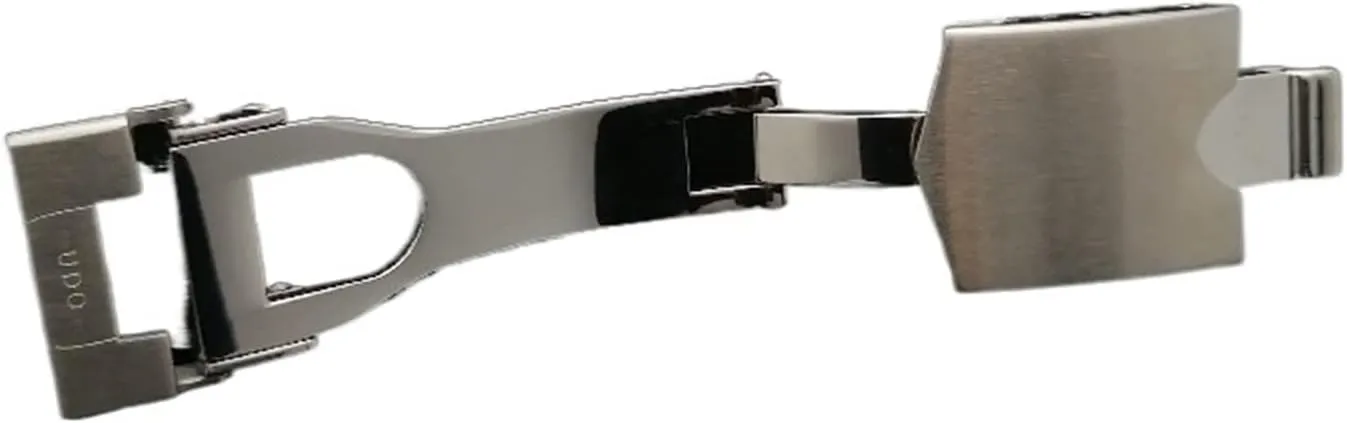 SERDAS 18mm Frosted Matte Matt Deployment Clasp For Tudor Blackbay Chrono Watchband Strap Metal Accessory