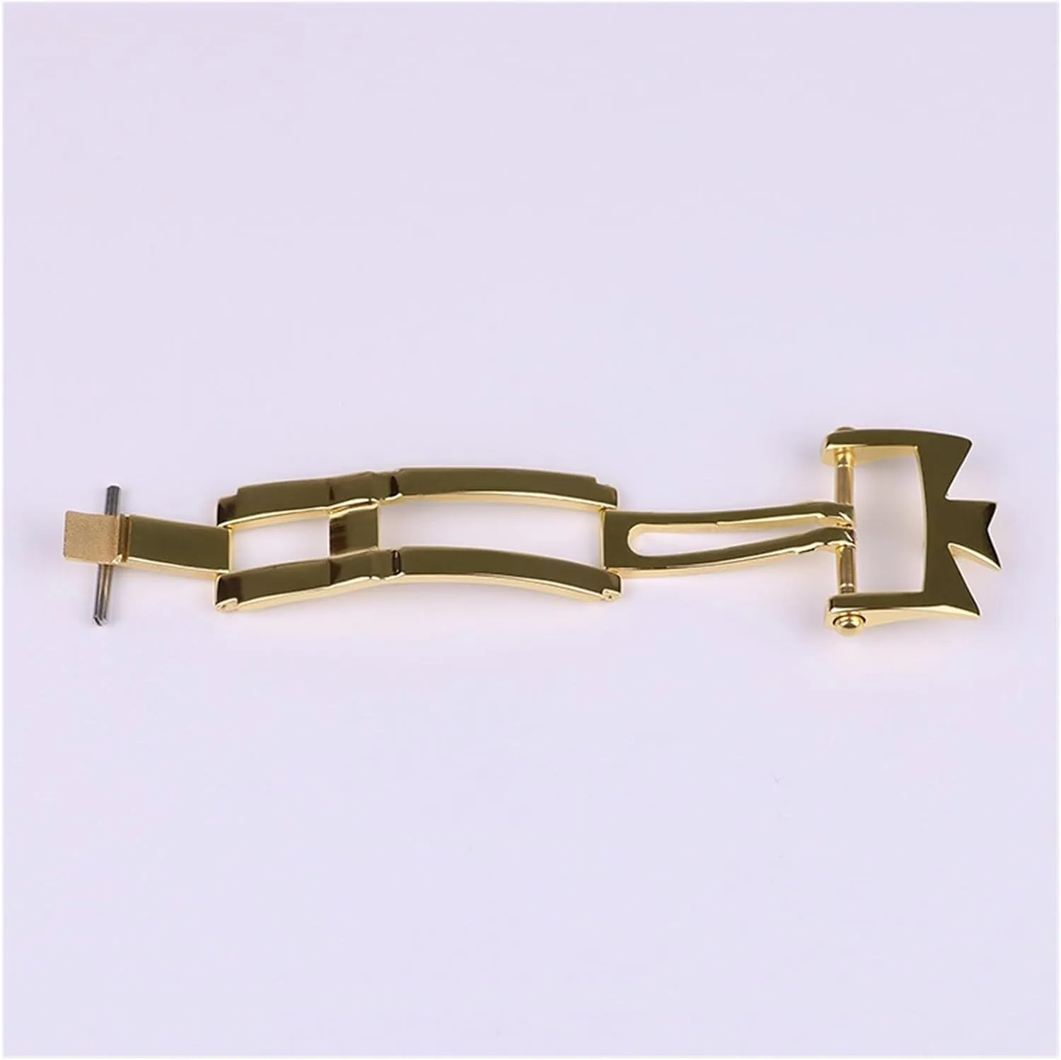 SERDAS For Vacheron Constantin Watch Accessories Leather Strap Buckle 316L Stainless Steel Folding Double Press Butterfly Buckle 18mm