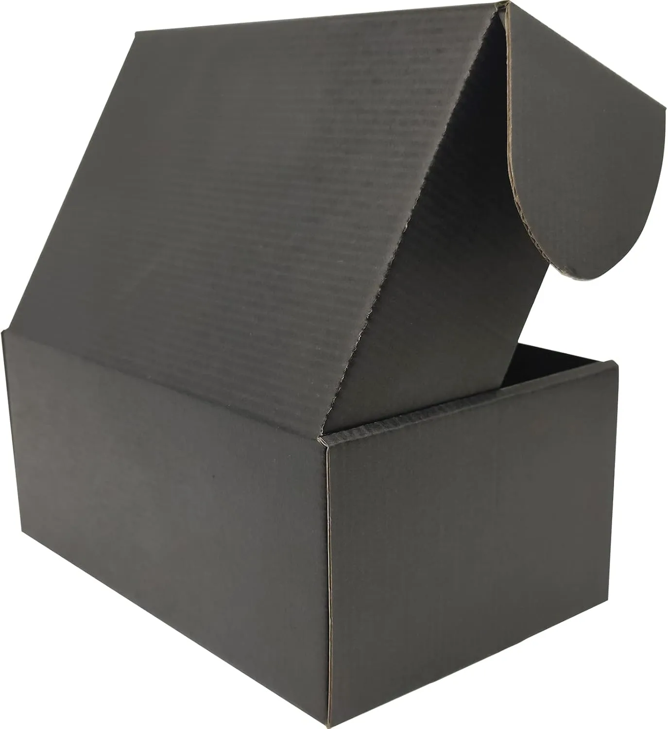 Small Black Shipping Boxes for Small Business Pack of 25-9x6x4 inches Cardboard Corrugated Mailer Boxes for Shipping Packaging Craft Gifts Giving Products