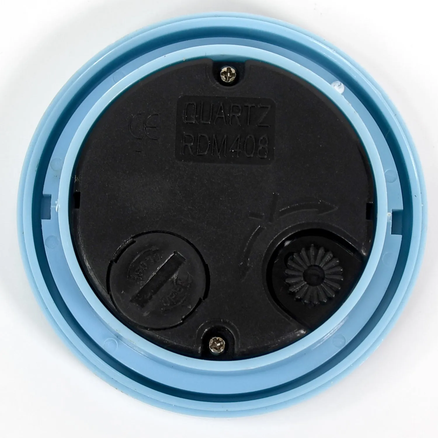 Small Cartoon Bathroom Clock with Waterproof Design  (1 Pc)