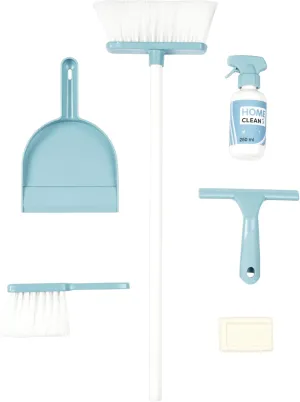 Smoby - XL Household Set - Imitation Toy - Children's Broom and Brush - 6 Accessories - 330321
