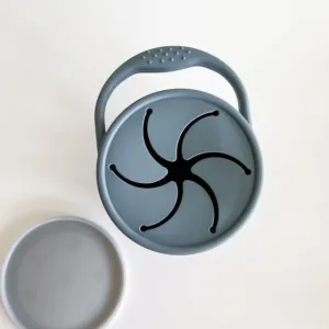 Snack Cup | Collapsible Snack Pot | Grey