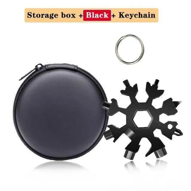 Snowflake Multi-Tool - 18-in-1 Camping Survival Hand Tool