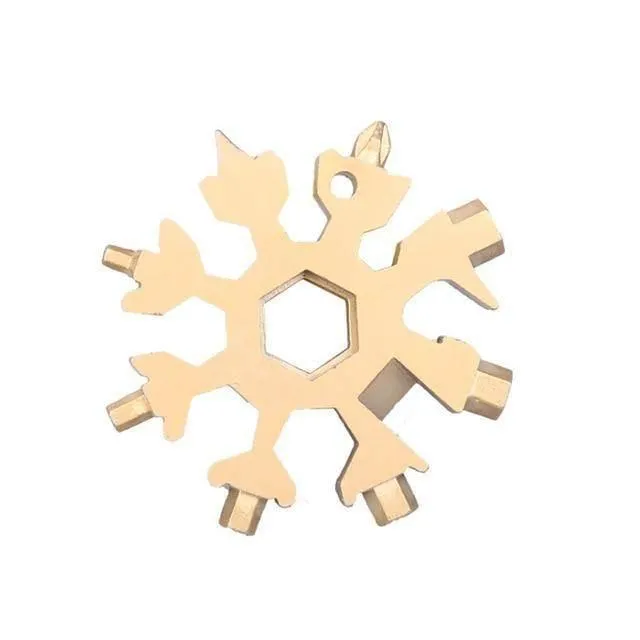 Snowflake Multi-Tool - 18-in-1 Camping Survival Hand Tool