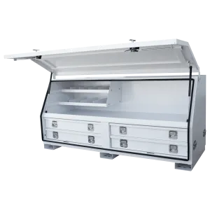 SP Tools Off Road Series Heavy Duty 4 Drawer 1350mm Wide Truck Box SP40332