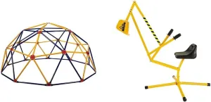 Space Dome Climber   The Big Dig Sandbox Digger Excavator Crane