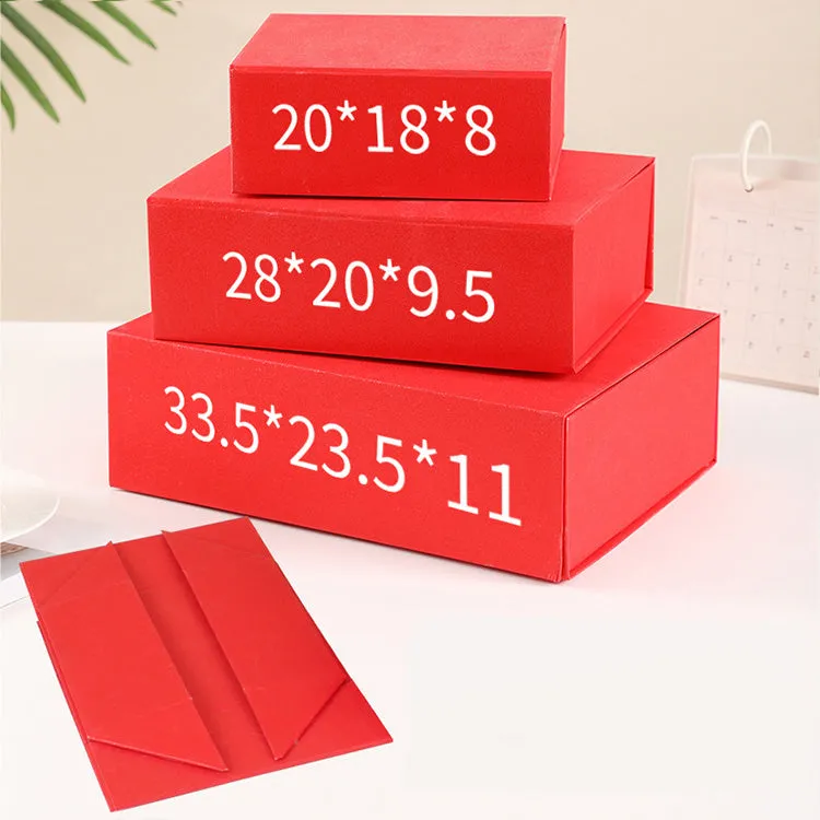 Sparkling Foldable Magnetic Packaging Boxes For Gift