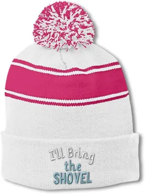 Speedy Pros Beanie Hat for Men & Women I'll Bring The Shovel Sport Beanie Winter Hats Acrylic 1 Size