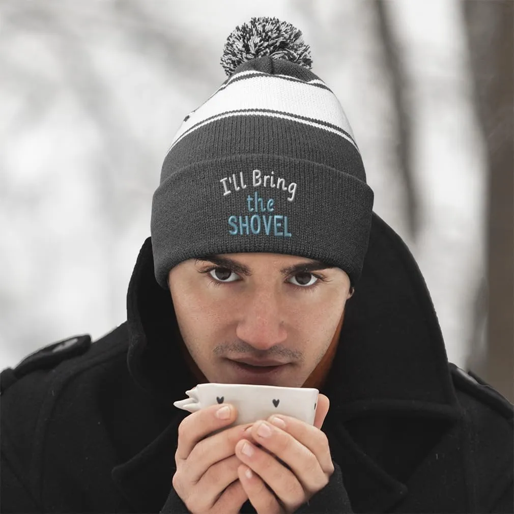Speedy Pros Beanie Hat for Men & Women I'll Bring The Shovel Sport Beanie Winter Hats Acrylic 1 Size