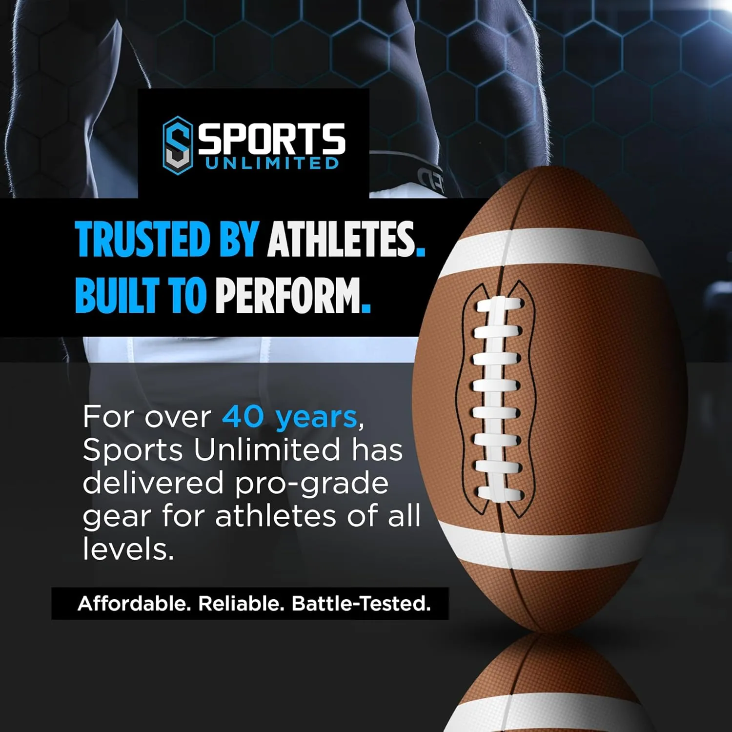 Sports Unlimited Omaha 7 Pad Integrated Adult Football Girdle for Men, Football Girdles with Pads