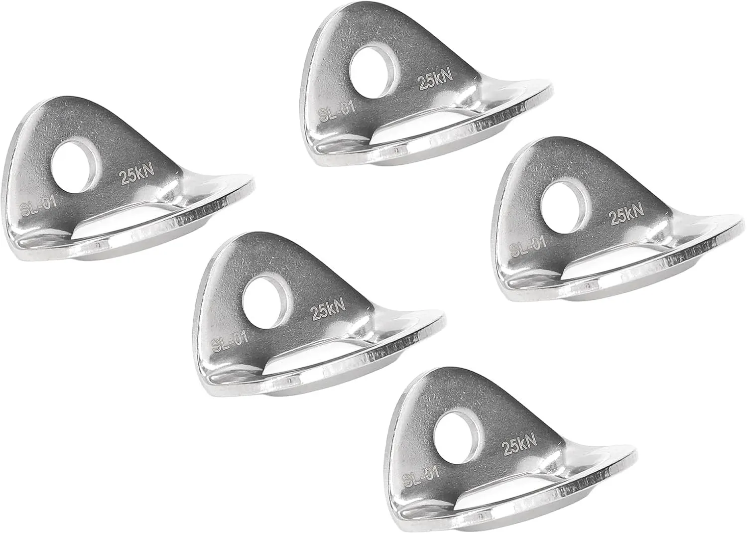 Stainless Steel Climbing Hanger, Lightweight Rock Anchor with Quick Connect Design, High Load Capacity Gear for Outdoor Climbing Adventures