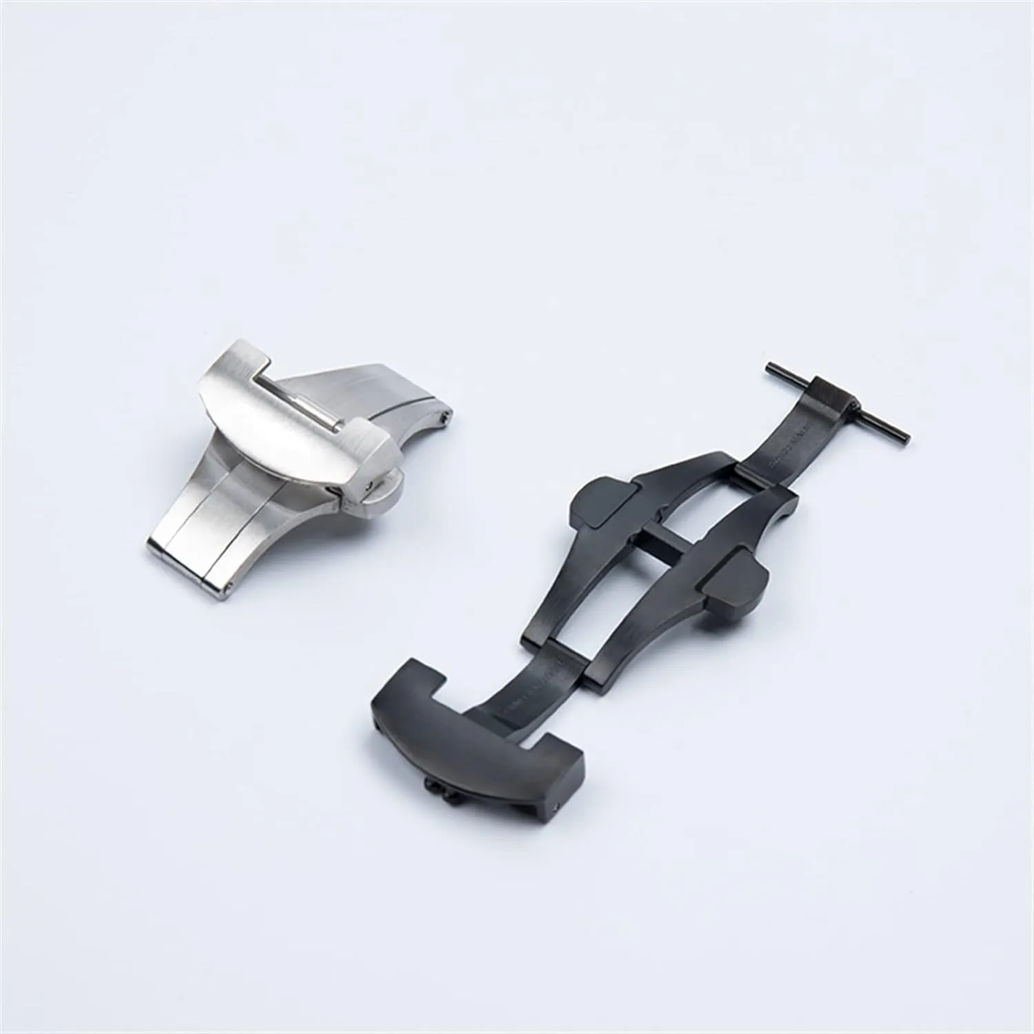 Stainless Steel Double Press Butterfly Buckle for Panerai 22mm Watch Accessories Folding Clasp