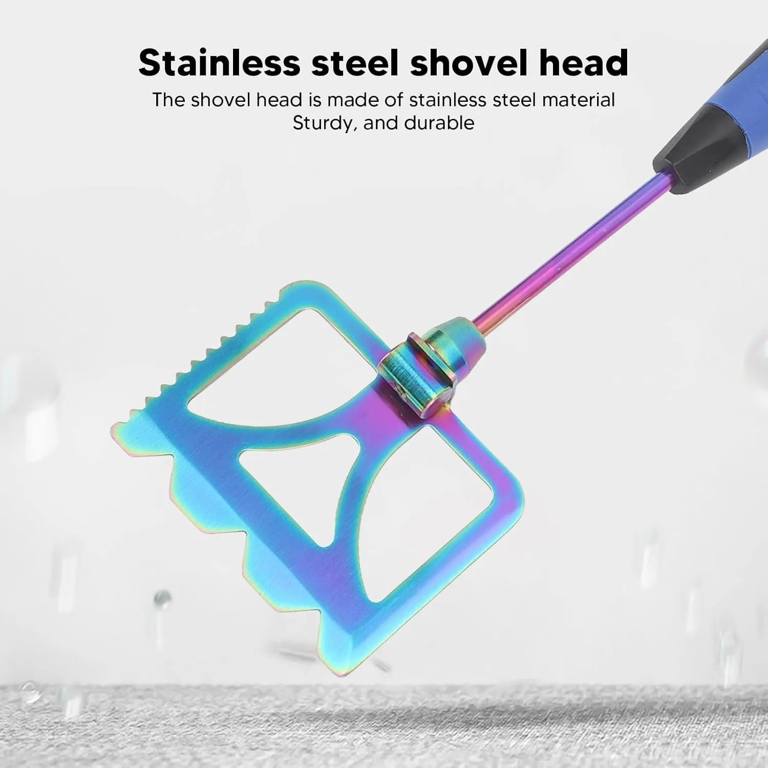 Stainless Steel Fishing Bait Shovel, Flexible Shrimp Bait Scoop, for Men, Women, and Fishermen