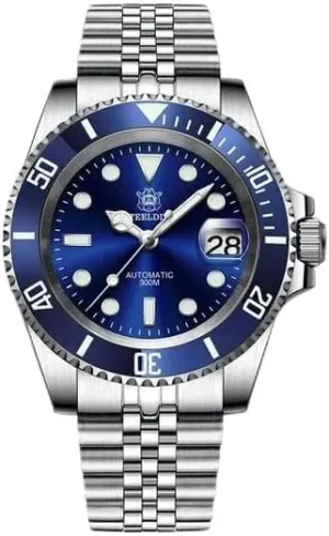Steeldive SD1953 Diver Watch Ceramic Bezel 41mm Water Resistant NH35 Movement