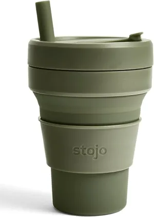 Stojo - Moss Collapsible 16 oz Cup