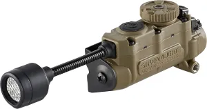 Streamlight 14307 Sidewinder Stalk 76-Lumens Tactical Helmet Light with Flexible Stalk Includes Arc Rail Mount in Retail Box, Coyote