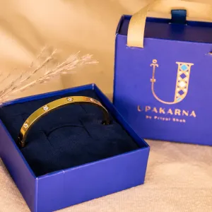 Studded Bangle   Gift Box