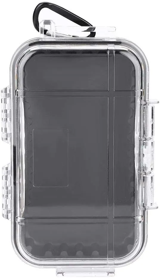 Tbest Waterproof Dry Box Airtight Outdoor Shockproof Storage Case Multipurpose Carry Box Container Inner Rubber Pad Detachable 4 Colors