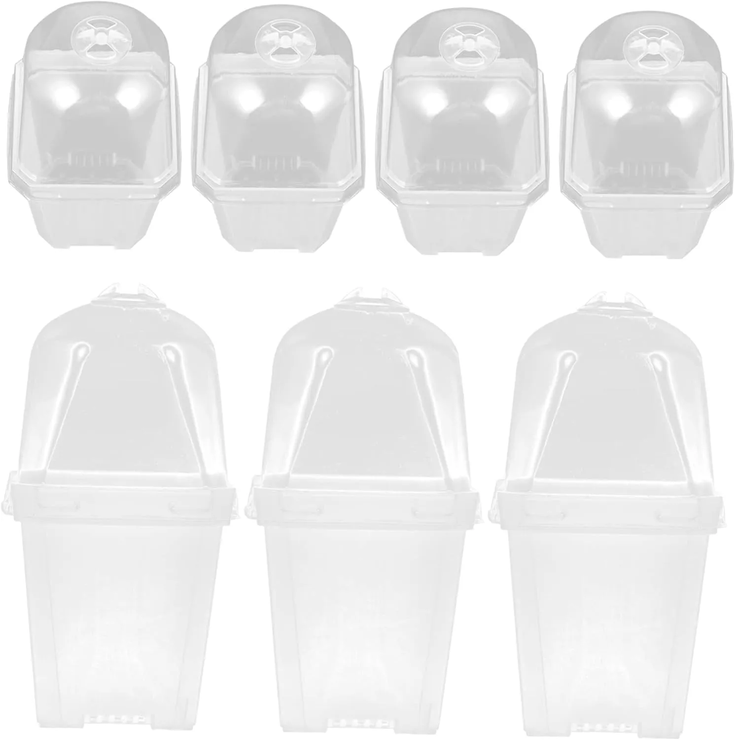 Thicken Flower Pot Humidity Dome Planting Cups Sturdy and Sturdy for Plants