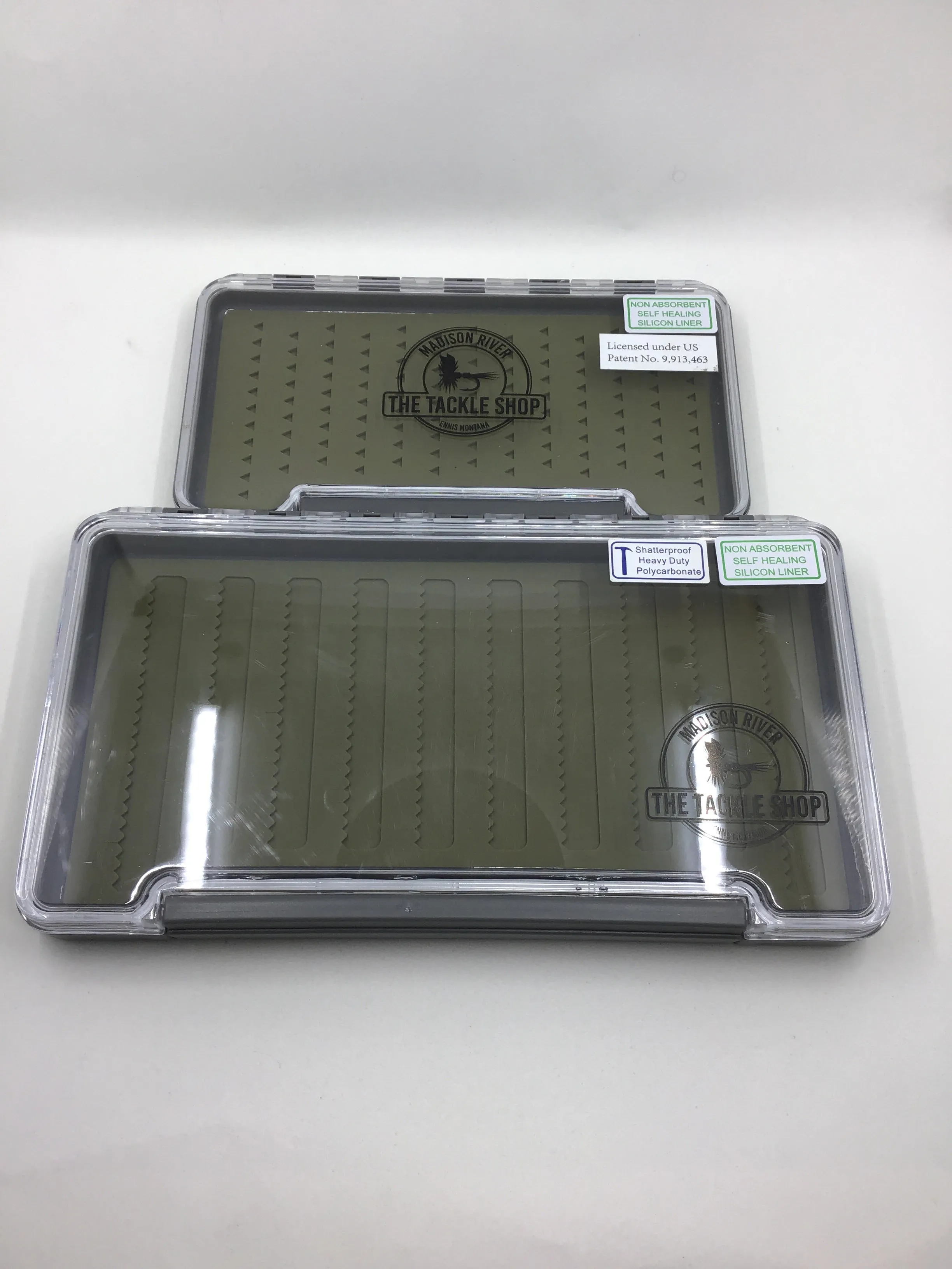 Thin Clear Silicone Fly Box