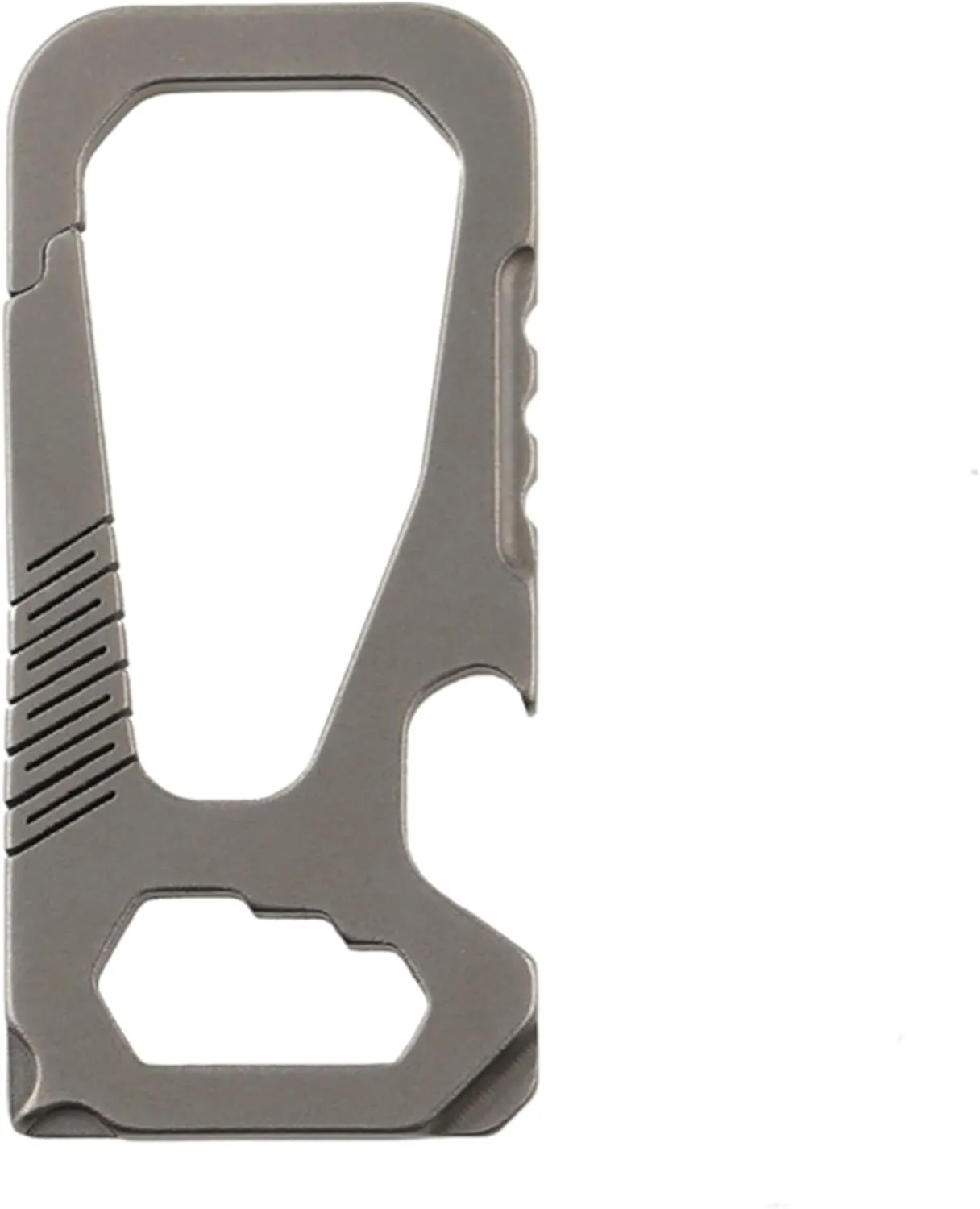 Titanium Key Chain Holder Keychain Carabiner EDC Bottle Opener Key Ring Multifunctional EDC Multi Tool