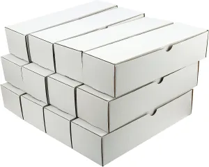 Top loader-Card Storage Box,12-Pack • 9600-coun, Corrugated Cardboard Toploader Storage Box for Sports/TCG/Mtg/Magic storage & Collection,Trading Card Storage Box