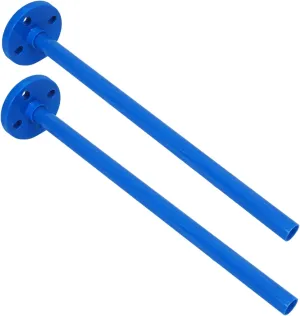 Toyvian 2pcs Hurdle Stand Topper Replacement Balanced Column for Outdoor Training Multi Use Hurdle Rack Balance Part Easy to Assemble Durable Design for Stability and Coordination