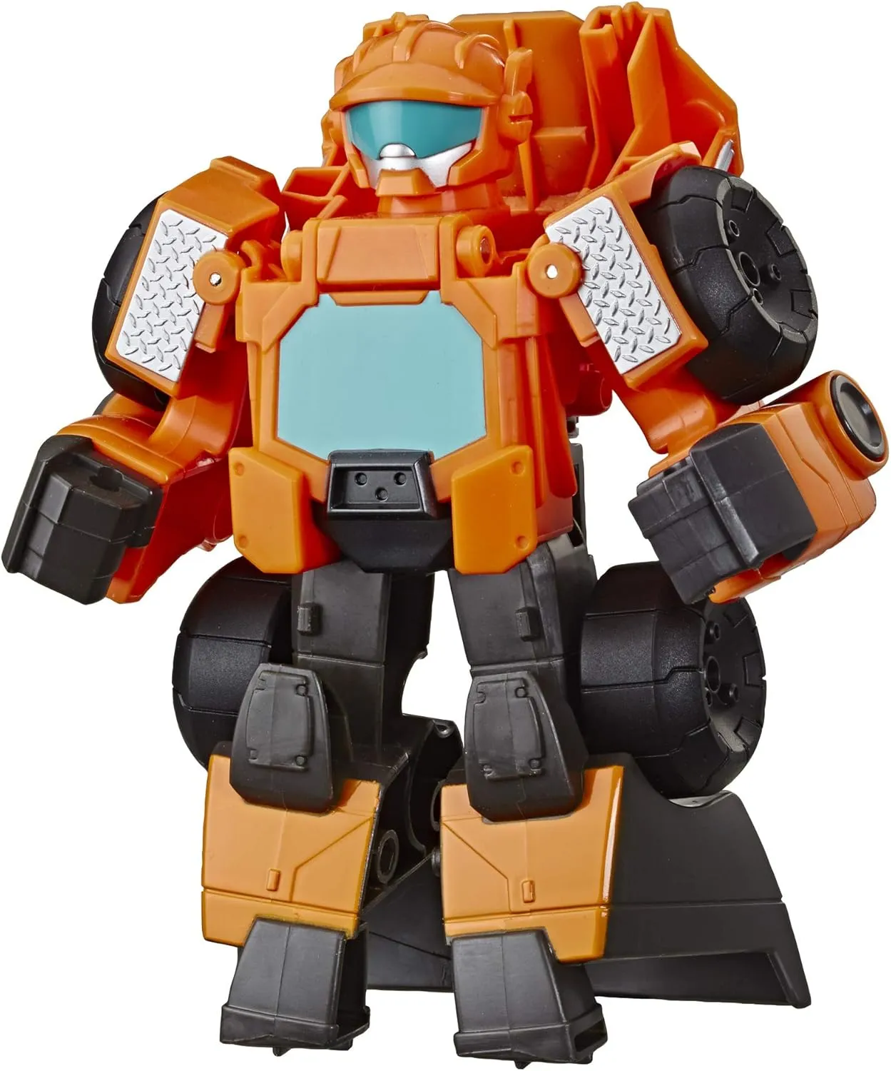 Transformers Playskool Heroes Rescue Bots Academy Wedge The Construction-Bot Converting Toy Robot, 6-Inch Collectible Action Figure for Kids Ages 3 and Up (Amazon Exclusive)