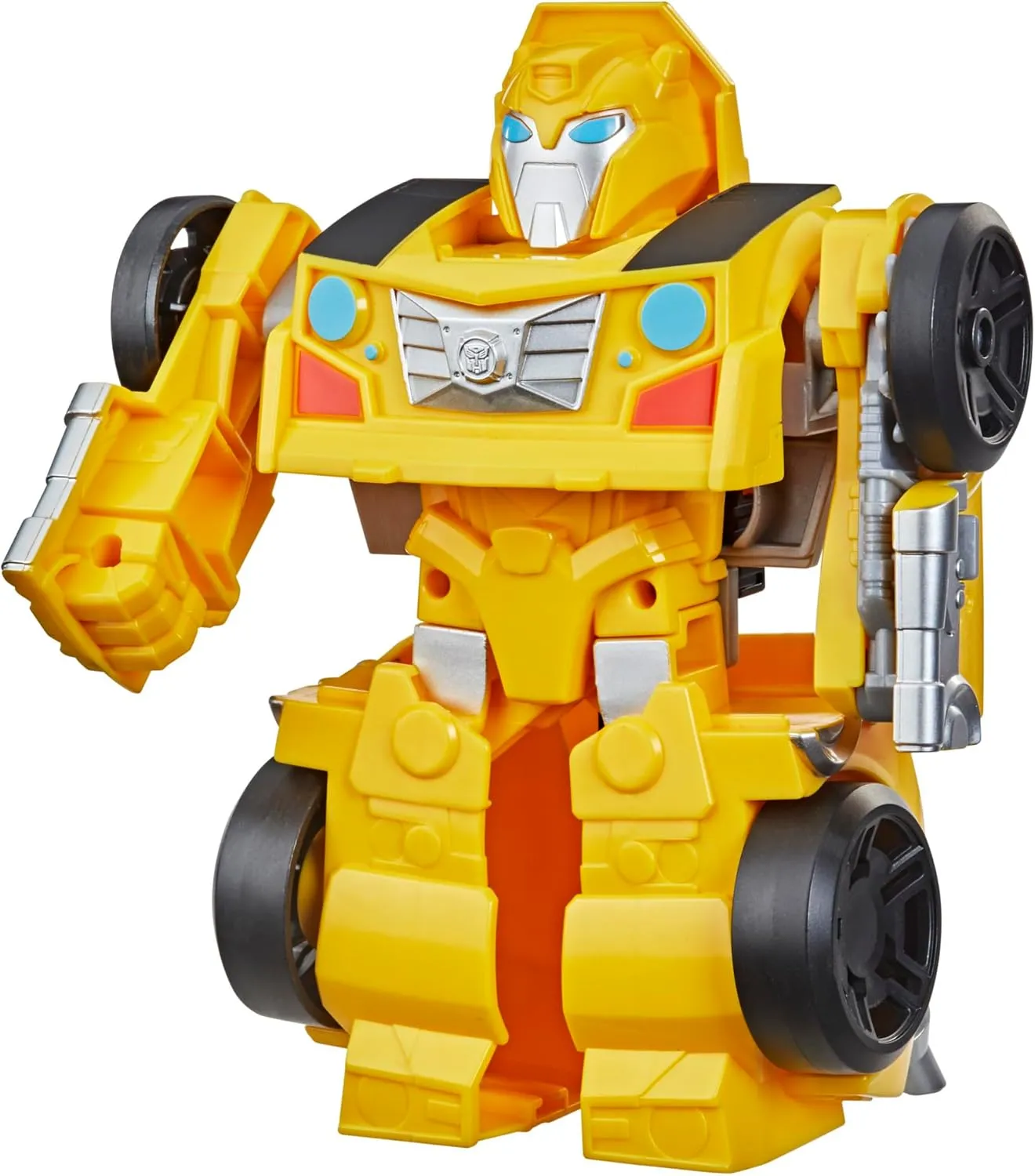 Transformers Rescue Bots Academy Bumblebee Converting Toy Robot, Playskool Heroes 6-Inch Collectible Action Figure Toy for Kids Ages 3 and Up (Amazon Exclusive)