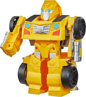 Transformers Rescue Bots Academy Bumblebee Converting Toy Robot, Playskool Heroes 6-Inch Collectible Action Figure Toy for Kids Ages 3 and Up (Amazon Exclusive)