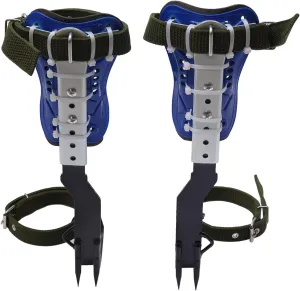 Tree Climbing Spikes, Tree Climbing Spike Set Adjustable Climbing Gears with Safety Belt & Straps, Adjustable Tree Climbing Gear with Extra Multi-Functional Straps for Picking Fruit, Outdoor Sport