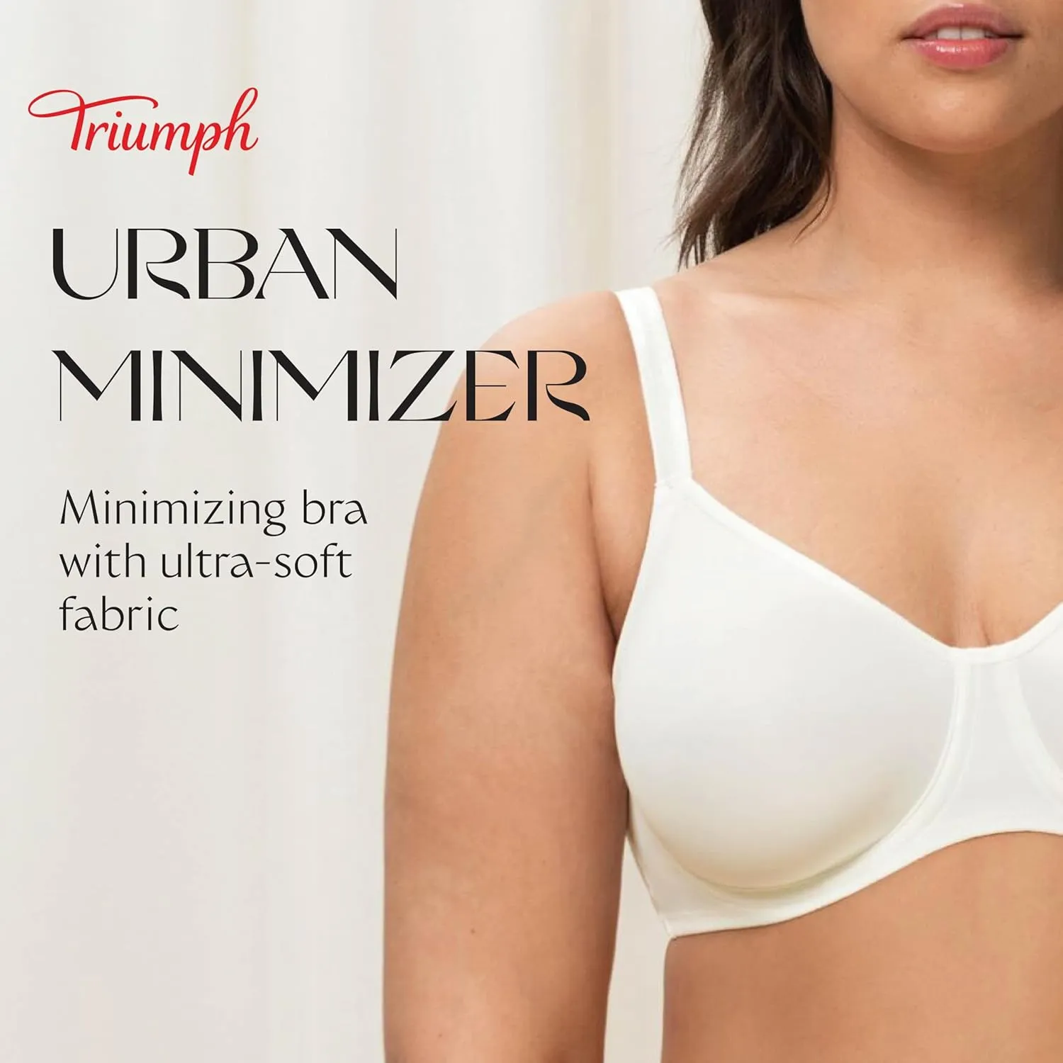 Triumph Urban Minimizer Underwire Bra - Minimizer Bra for Women - Full Coverage Bra - Cup Sizes C-DD