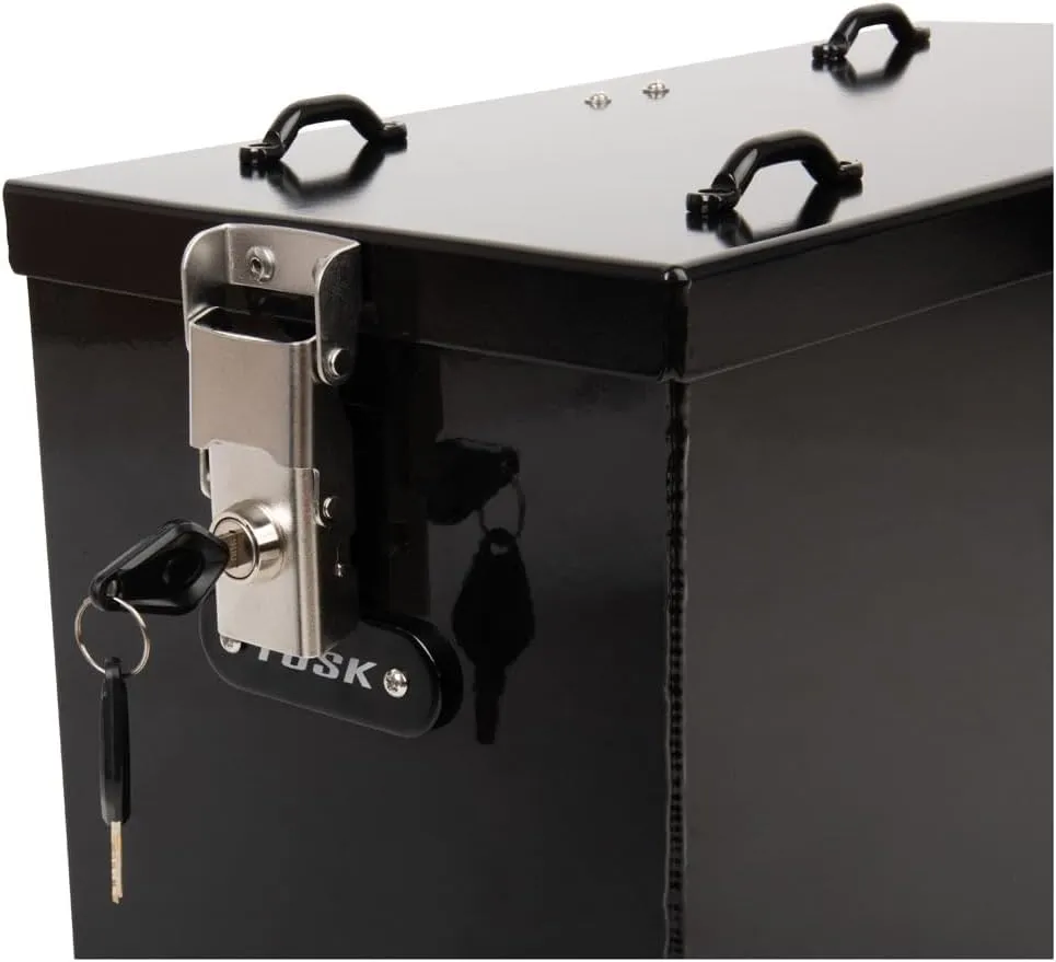 TUSK Aluminum Panniers V2 Medium Black