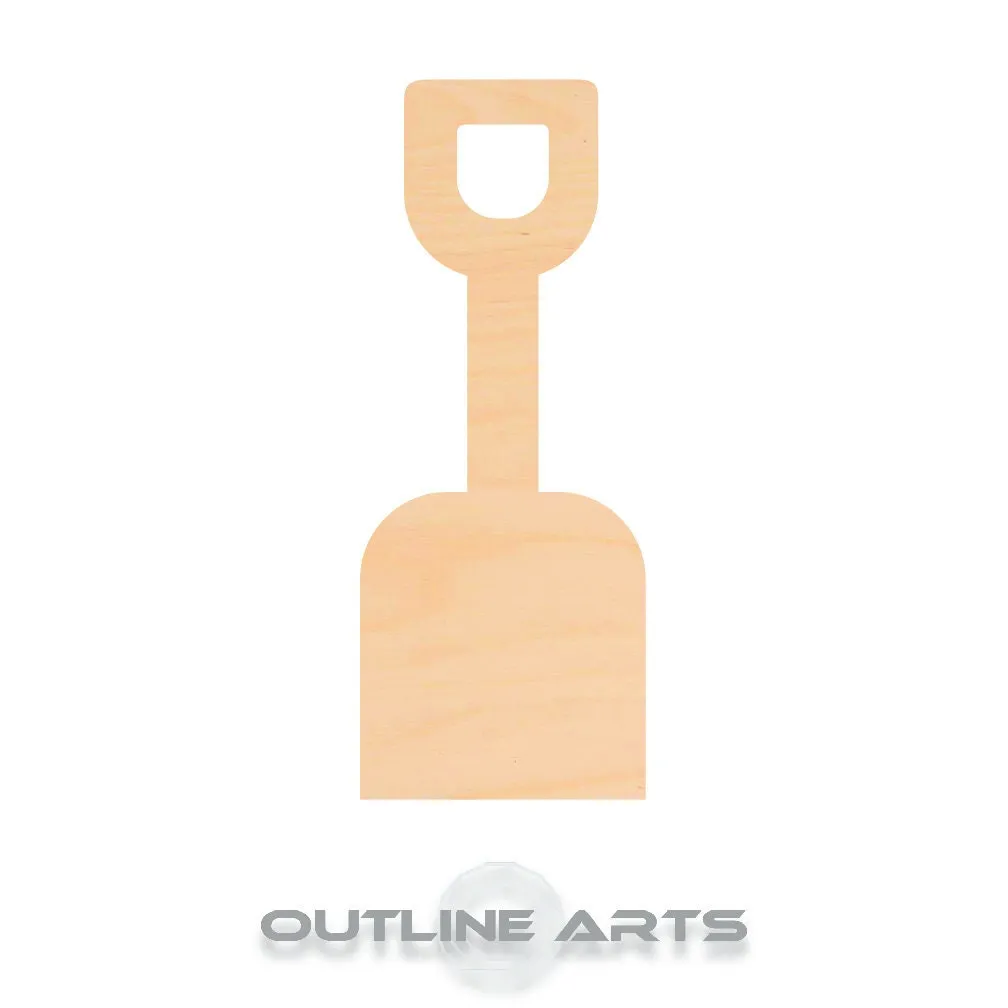 Unfinished Wooden Shovel Shape | Craft Supply **Bulk Pricing Available**  SHIPS FAST*thicknesses are NOMINAL*