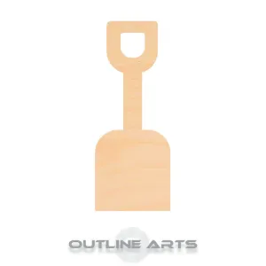 Unfinished Wooden Shovel Shape | Craft Supply **Bulk Pricing Available**  SHIPS FAST*thicknesses are NOMINAL*