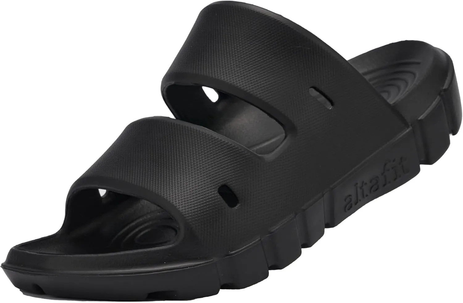 Unisex Recovery Slides: Orthopedic Comfort, APMA Accepted, Enhanced Arch Support for Plantar Fasciitis Relief, Lightweight & Non-Slip Sole, Indoor and WFH