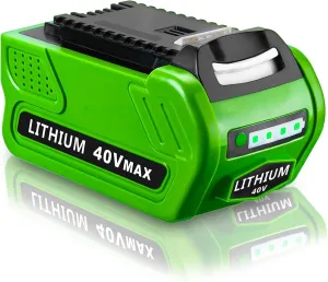 Upgraded 7.0Ah Battery Replacement for Greenworks 40V Tools Compatible with Greenworks 40 Volt Battery G-MAX Cordless Power Tools