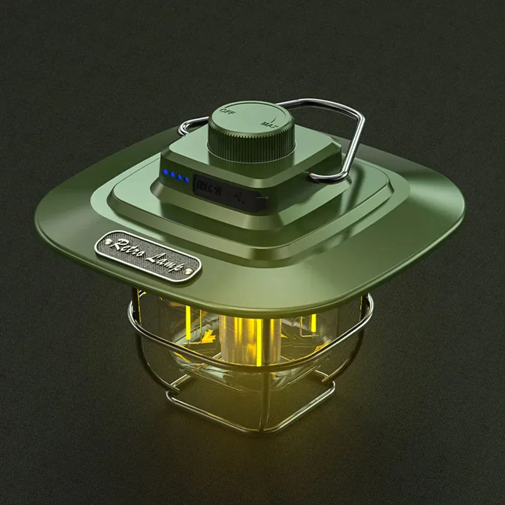 Veroule | Vintage-Inspired Rechargeable LED Camping Lantern