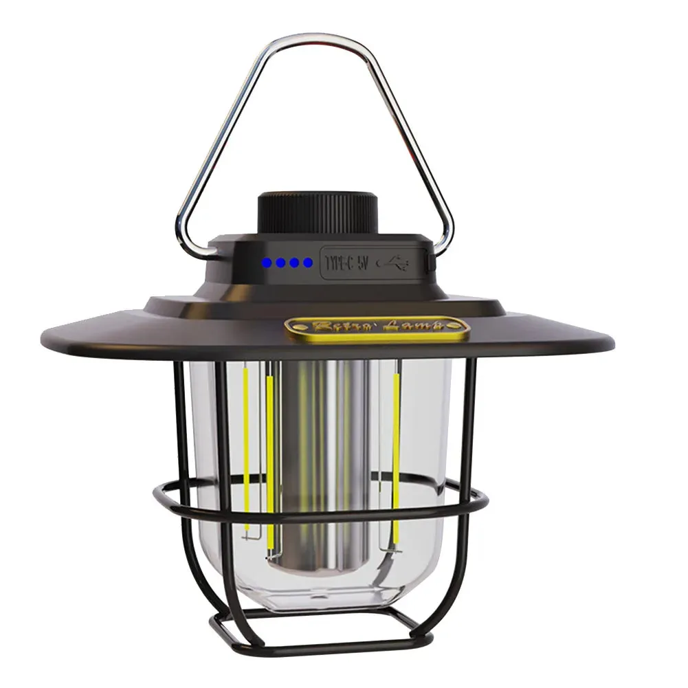 Veroule | Vintage-Inspired Rechargeable LED Camping Lantern