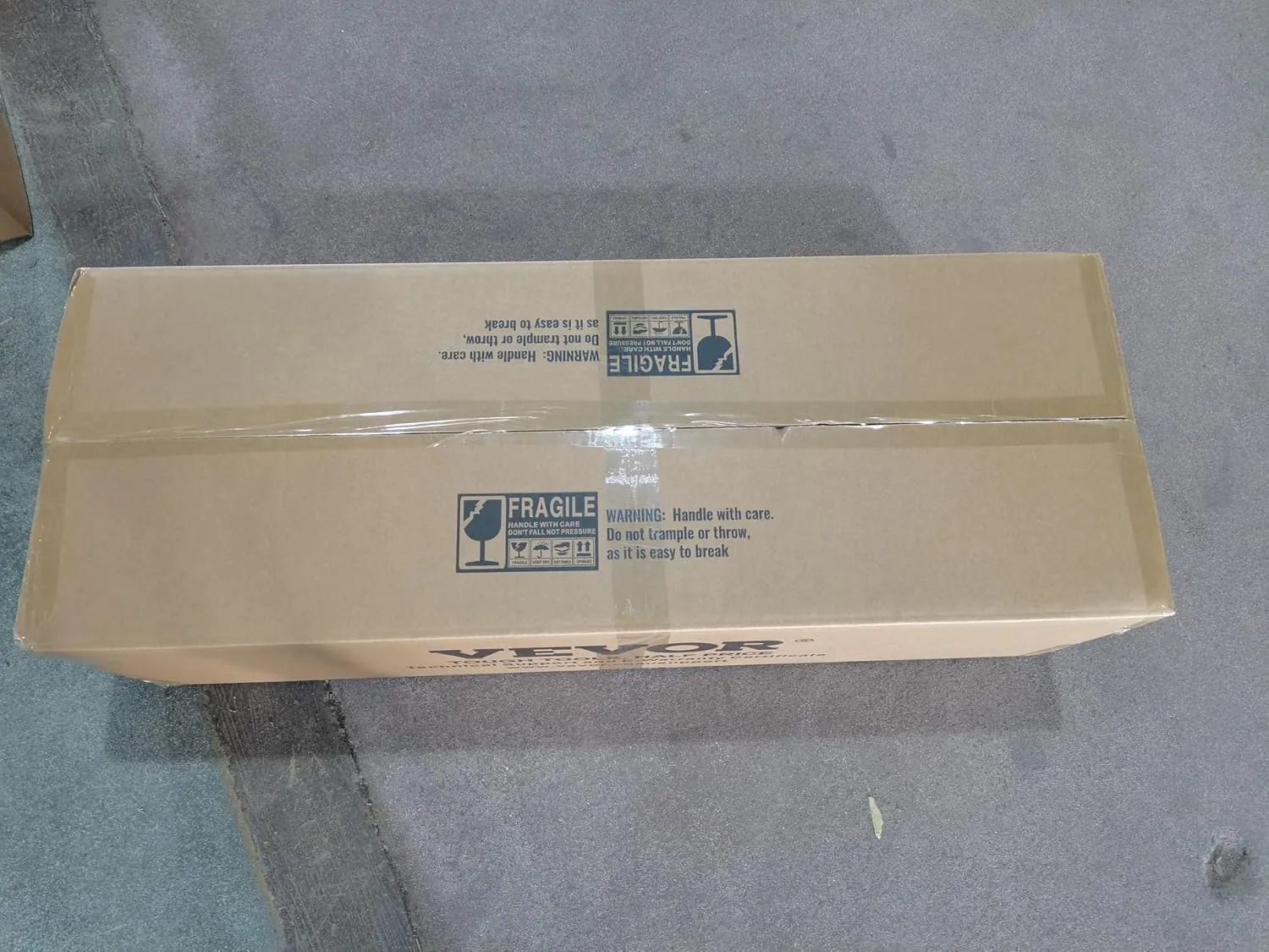 VEVOR Underbody Truck Box, 36"×14"×16" Pickup Storage Box, Heavy Duty Aluminum Diamond Plate Tool Box with Lock and Keys, Waterproof Trailer Storage Box with T-Handle Latch for Truck, Van, Trailer