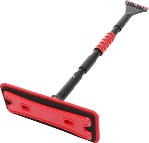 Wakauto 1 Set Ice Scraper and Brush for Car Snow Scraper for Car Snow Brush for Car Scraper Snow Shovel Sponge Windshield Aluminum Alloy