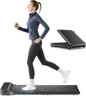 WALKINGPAD Folding Treadmill, Ultra Slim Foldable Treadmill Smart Fold Walking Pad Portable Walking/Jogging Machine with App & Remote Control